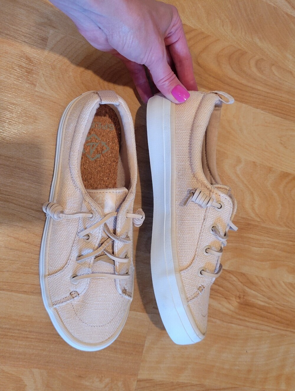 Sperry Women's Crest Vibe Canvas Sneakers Size 6 New - Picture 8 of 9